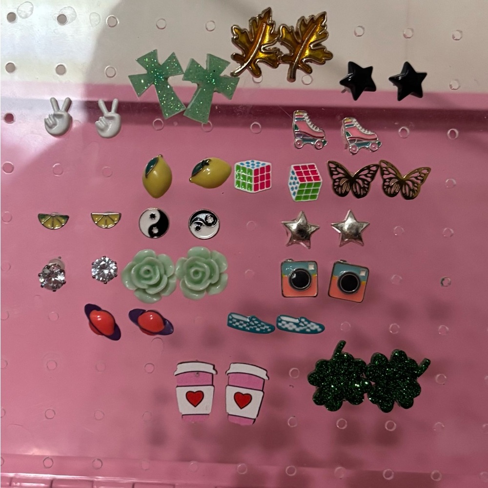 Stud earrings